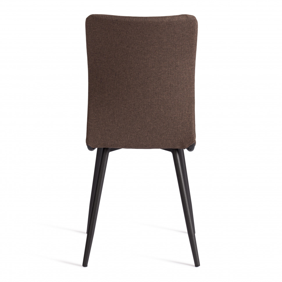 Стул обеденный La Rousse NEW, ткань рогожка, коричневый/черный, 3М7-147, 45x55x93 см