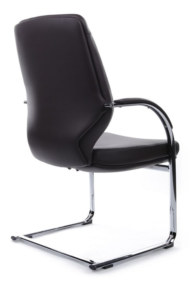 Кресло Alonzo-CF С1711 Тёмно-коричневый (3072) натуральная кожа 68*68*102-108