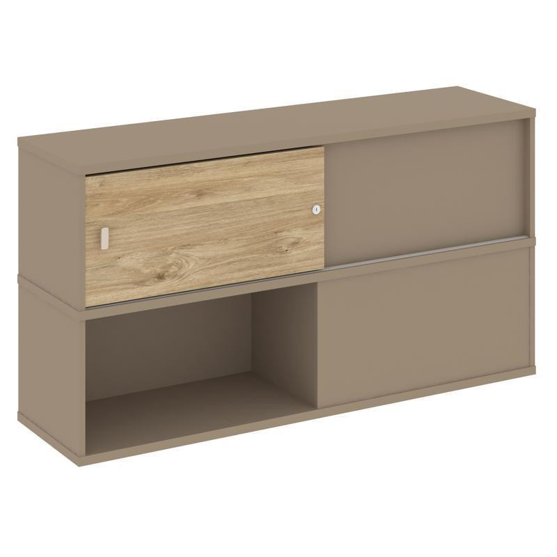 Estetica Надставка на 2 тумбы высокая ES.NV-6.2 Латте/Тиквуд Светлый 1500*410*795 Estetica Надставка на 2 тумбы высокая ES.NV-6.2 Латте/Тиквуд Светлый 1500*410*795