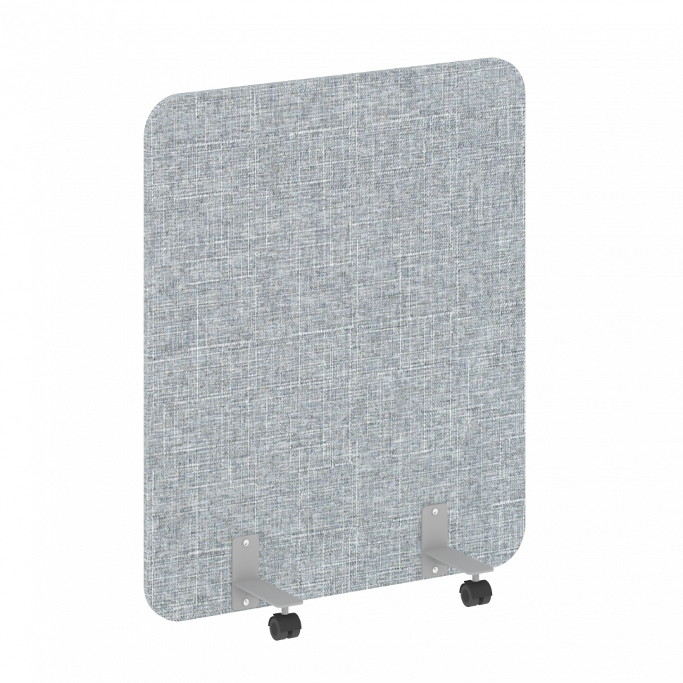 R-line soft Перегородка на металлических опорах, на роликах AP.R-100-120 Romeo 13/Металл Серый 1000*