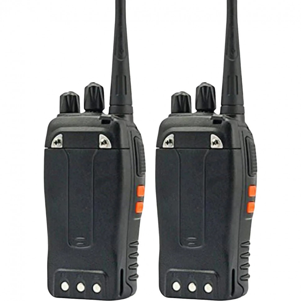 Рация BAOFENG BF-888S (5 Вт) 1500 mAh, комплект из 2-х шт