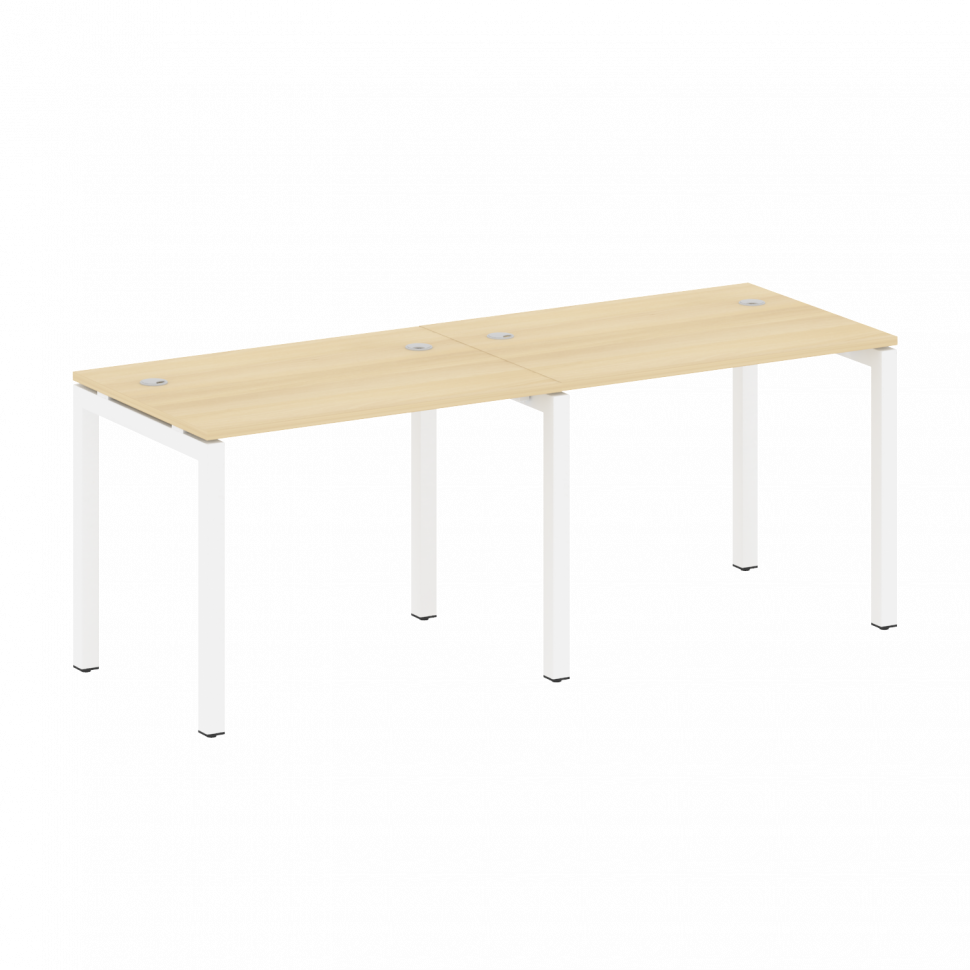 Metal System Quattro Рабочая станция на 2 места на П-образном м/к 50БП.СМ-2.1 Акация Лорка/Металл Бе Metal System Quattro Рабочая станция на 2 места на П-образном м/к 50БП.СМ-2.1 Акация Лорка/Металл Бе