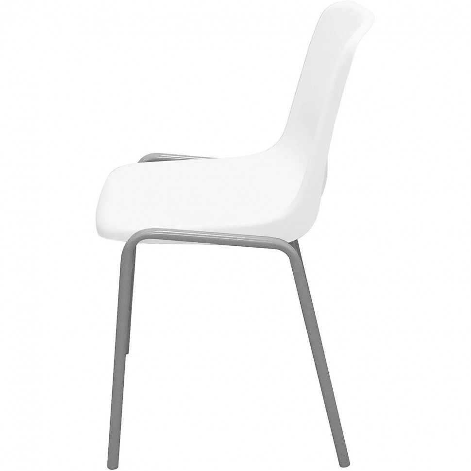 Стул GL_Комус Мебель СтритRAL9006,пластRAL9003(бел)                       