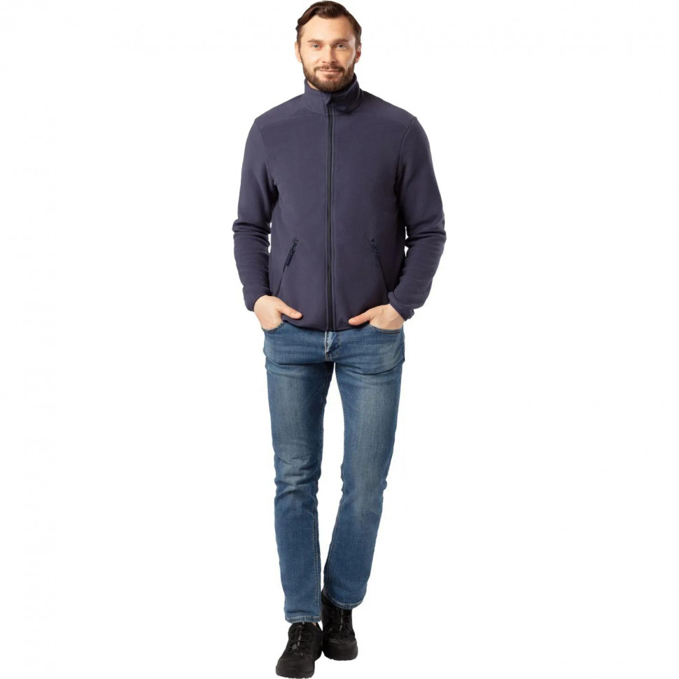 Толстовка флис цв. синий (200гр.) р. 56-58/170-176