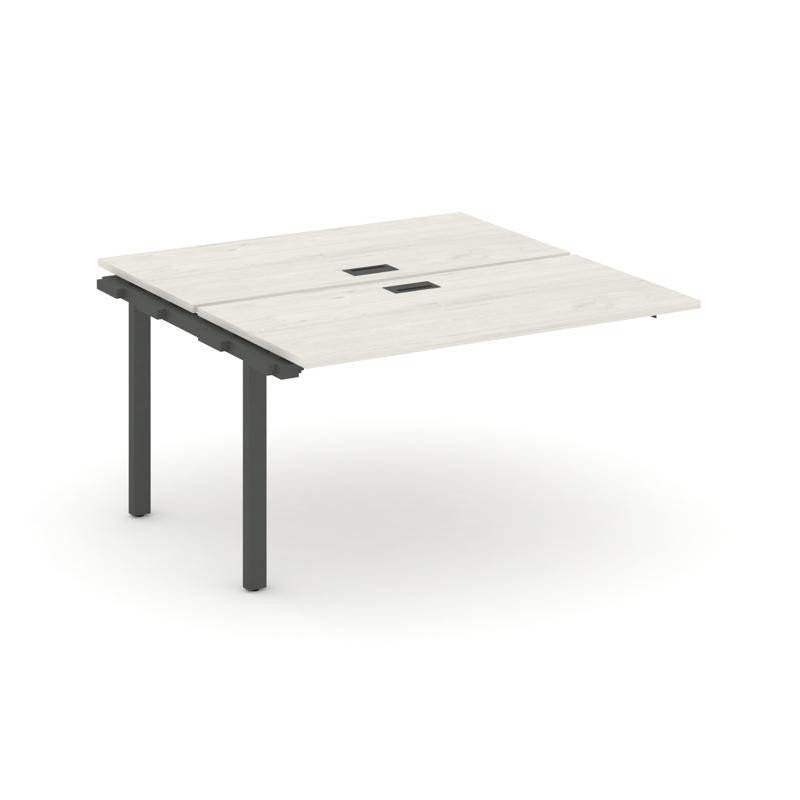 Style Project Проходной наб. элем. SN-59P.DNRS-001 Дуб Наварра/Металл Антрацит/Черный Заглушка 980*1