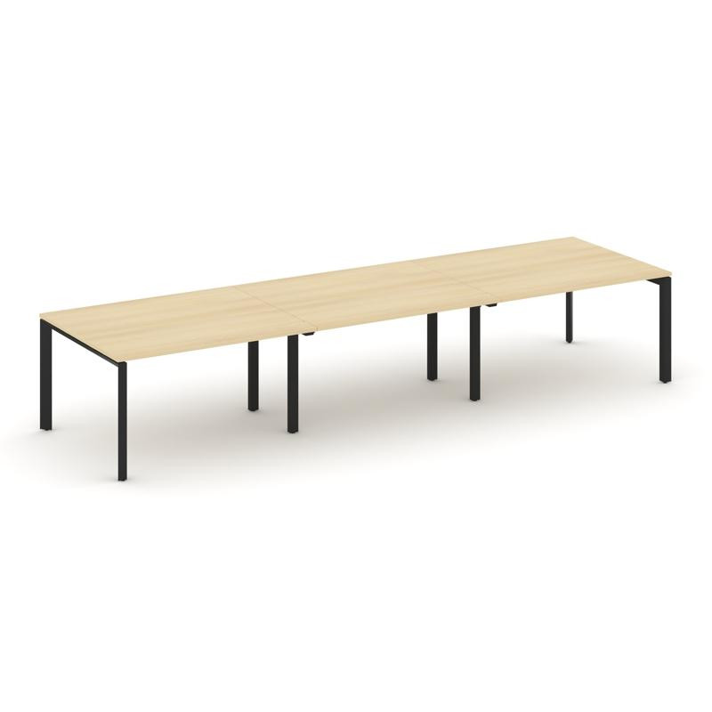 Style Project Стол переговорный SN-59P.SPRG-053.3 Акация Лорка/Металл Черный 4140*1180*750