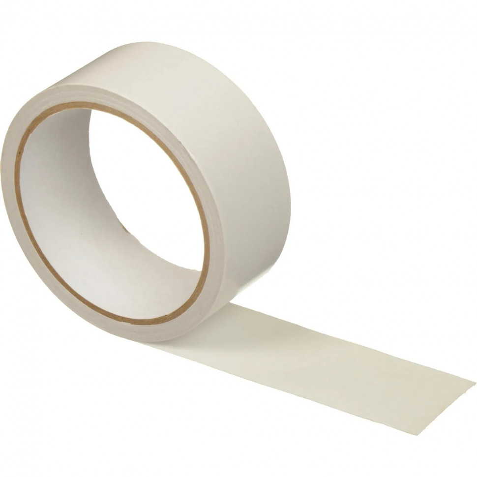 Клейкая лента двухсторонняя на бумажной основе 38 мм 10 м