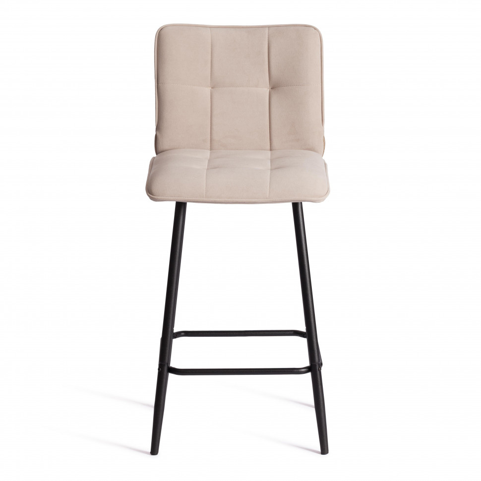 Полубарный стул  Bari/Бари велюр, бежевый, 7, 42х55х99 см