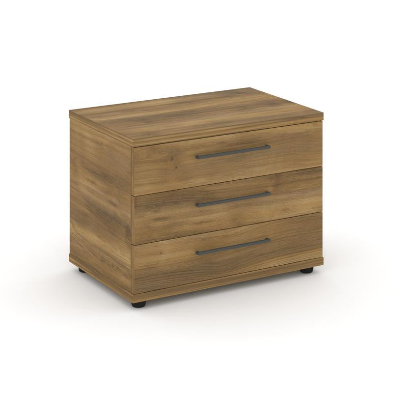 Rift Тумба опорная/приставная RF.TOP-022 Сандал Янтарный/Черный Ручки 700*450*523