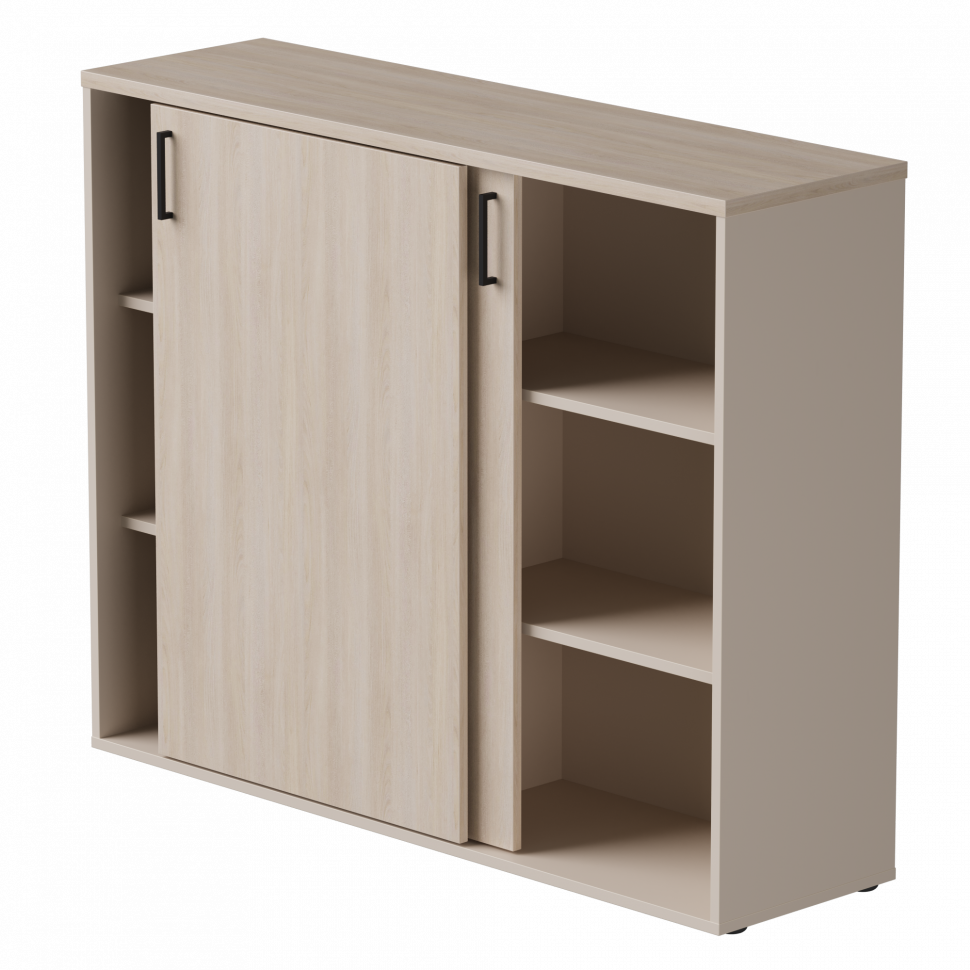 Шкаф-купе средний Everprof EVO (ЭВО) 1374х385x1115 Кашемир/Дуб Соната