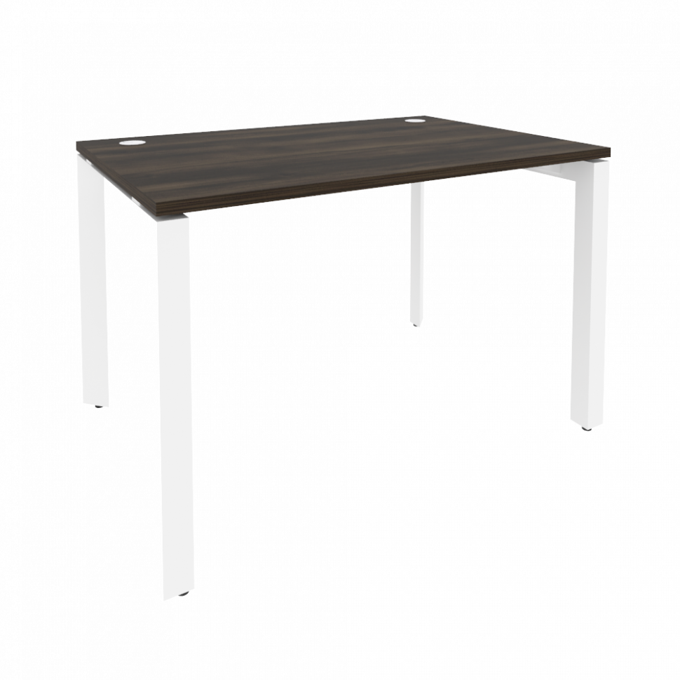 Onix Стол рабочий на П-образном м/к O.MP-SP-2.8 Дуб Мали/Металл Белый 1180*800*750