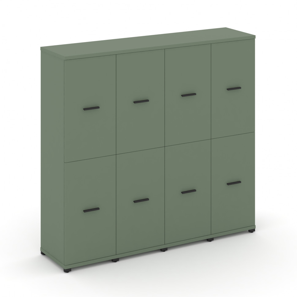 Concept Шкаф 4 узкие секции, 4 ниши CN.STU-442 B Кобо/Металл Черный 1668*420*1554 Concept Шкаф 4 узкие секции, 4 ниши CN.STU-442 B Кобо/Металл Черный 1668*420*1554