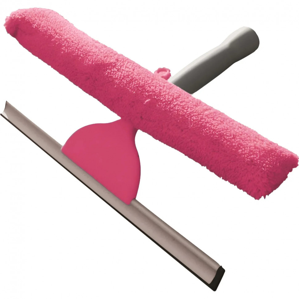 Сгон (склиз) YORK с насадкой из микрофибры для мытья окон