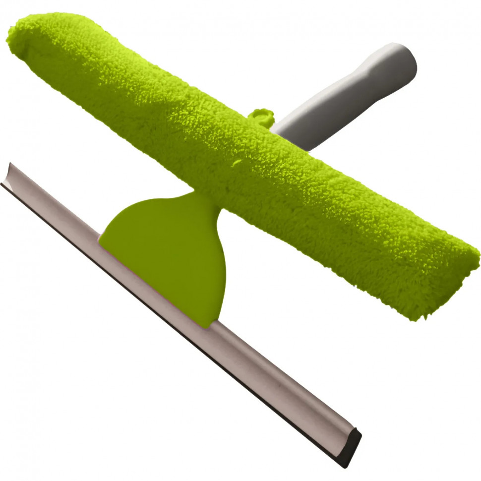 Сгон (склиз) YORK с насадкой из микрофибры для мытья окон