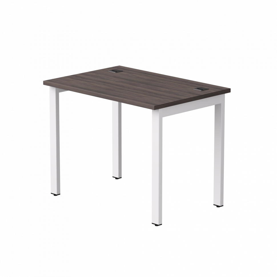 Стол прямой Everprof EVO (ЭВО) на металлокаркасе 980х670х755 мм Дуб Пасадена/Белый