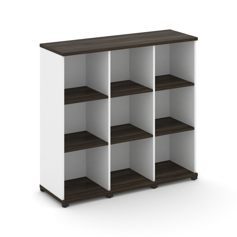 Concept Стеллаж 3 узкие секции, 3 ниши CN.STU-330 Дуб Мали/Белый Бриллиант/Металл Черный 1252*420*11 Concept Стеллаж 3 узкие секции, 3 ниши CN.STU-330 Дуб Мали/Белый Бриллиант/Металл Черный 1252*420*11