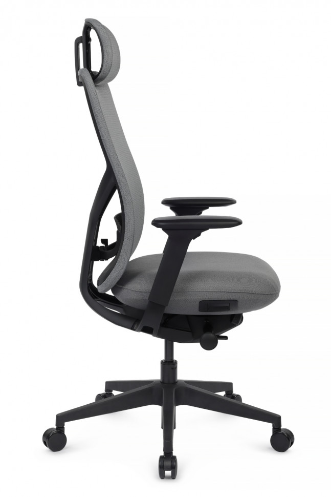 Кресло Antler EAN-001A Черный пластик/Серый