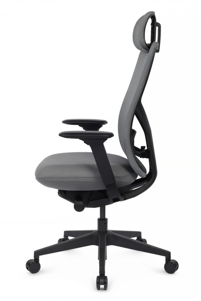 Кресло Antler EAN-001A Черный пластик/Серый