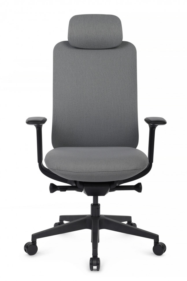 Кресло Antler EAN-001A Черный пластик/Серый