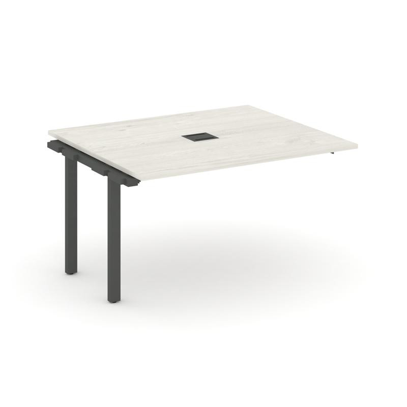 Style Project Проходной наб. элем. перег. стола SN-59P.NSPRG-034 Дуб Наварра/Металл Антрацит 1580*11