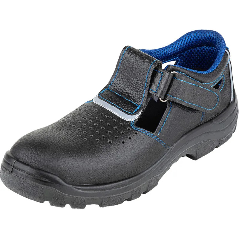 Полуботинки с перфорацией (сандалии) рабочие (мод.21) с мет/поднос (р.46)