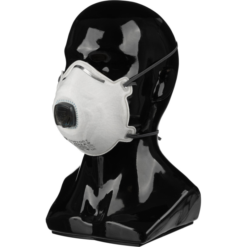 Полумаска фильтрующая TOPFORT 232 с кл FFP3 до 50ПДК 5шт/уп