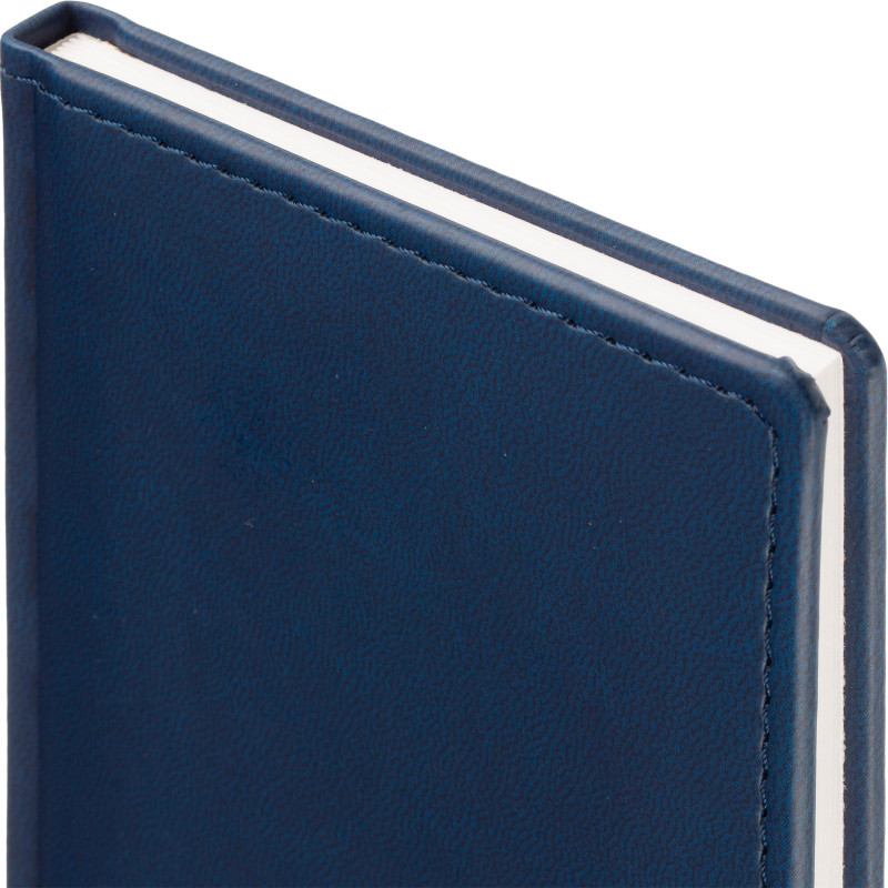 Еженедельник датированный 2026 АТТАСНЕ 64л, 90х160мм, карм.гор., Сиам синий