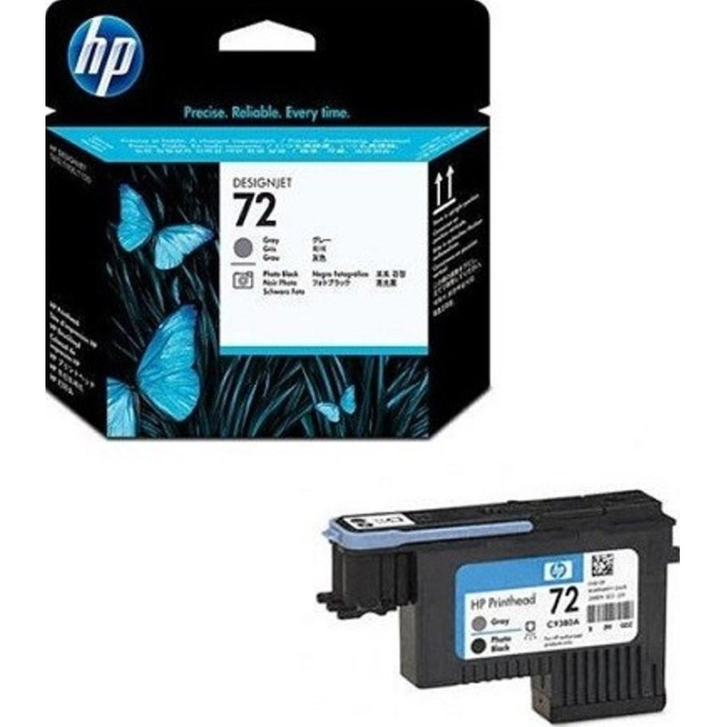 Головка печатающая HP 72 C9380A сер./чер. фото для DgnJ T610/1100