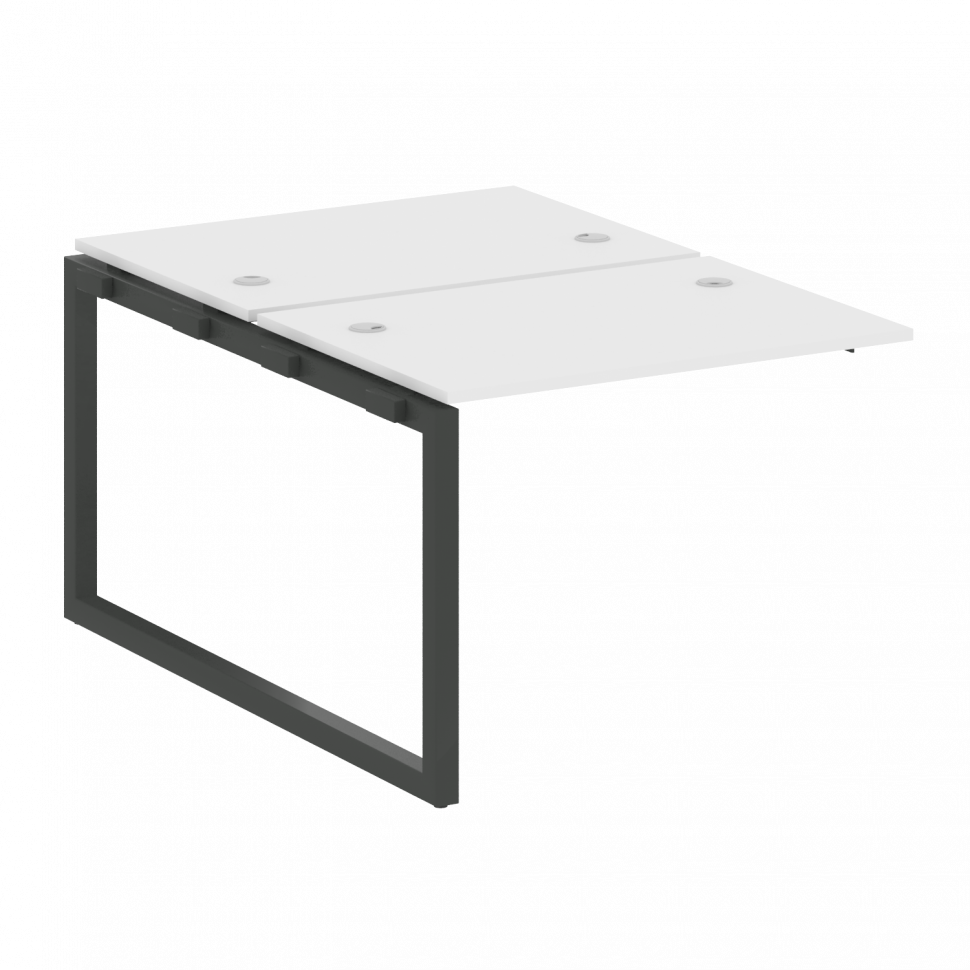 Metal System Quattro Проходной элемент рабочей станции на О-образном м/к 50БО.ПРС-СП-2.1 Белый/Метал Metal System Quattro Проходной элемент рабочей станции на О-образном м/к 50БО.ПРС-СП-2.1 Белый/Метал