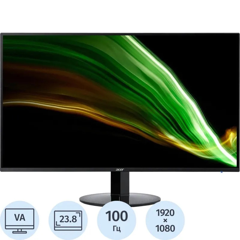 Монитор ACER SA241YHbi 23.8/FHD/VA/75Hz/250cd/1ms/HDMI/VGA