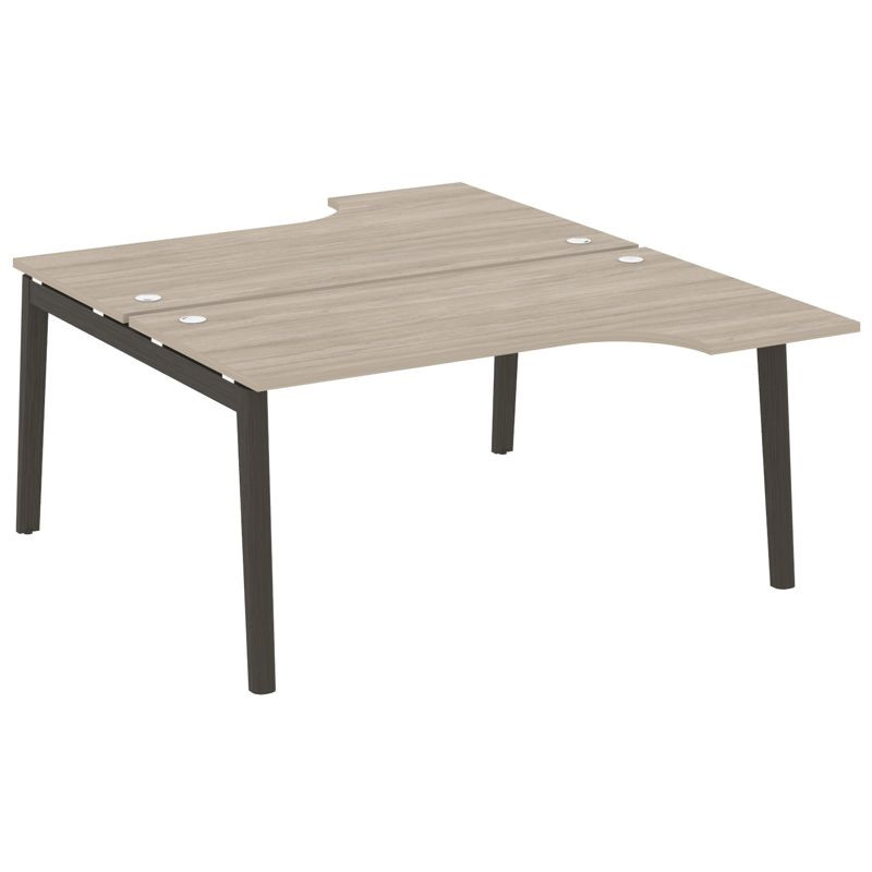 Onix Wood Рабочая станция OW.D.SA-1 Дуб Аттик/Дуб Темный/Металл Антрацит 1580*1995*750 (1475/460)