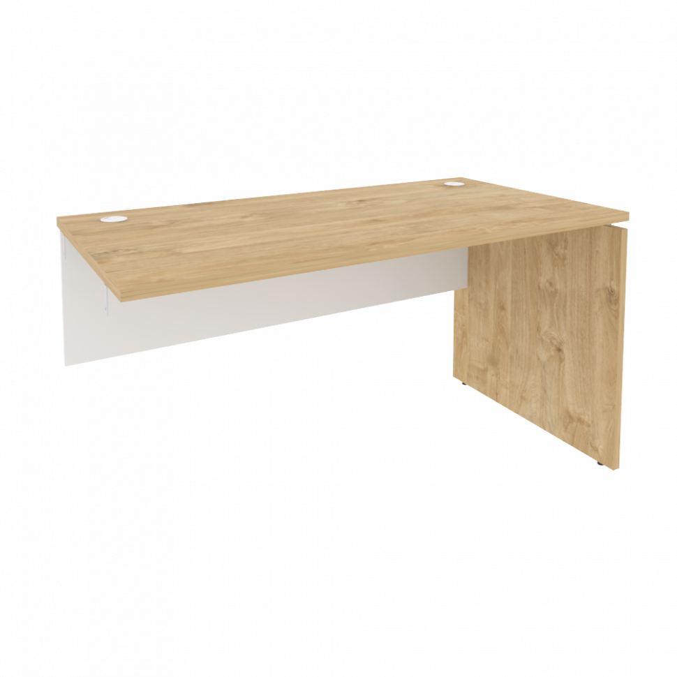 Onix Наборный элемент рабочей станции O.1.NRS-3.7 Тиквуд Светлый/Белый Бриллиант 1380*720*750