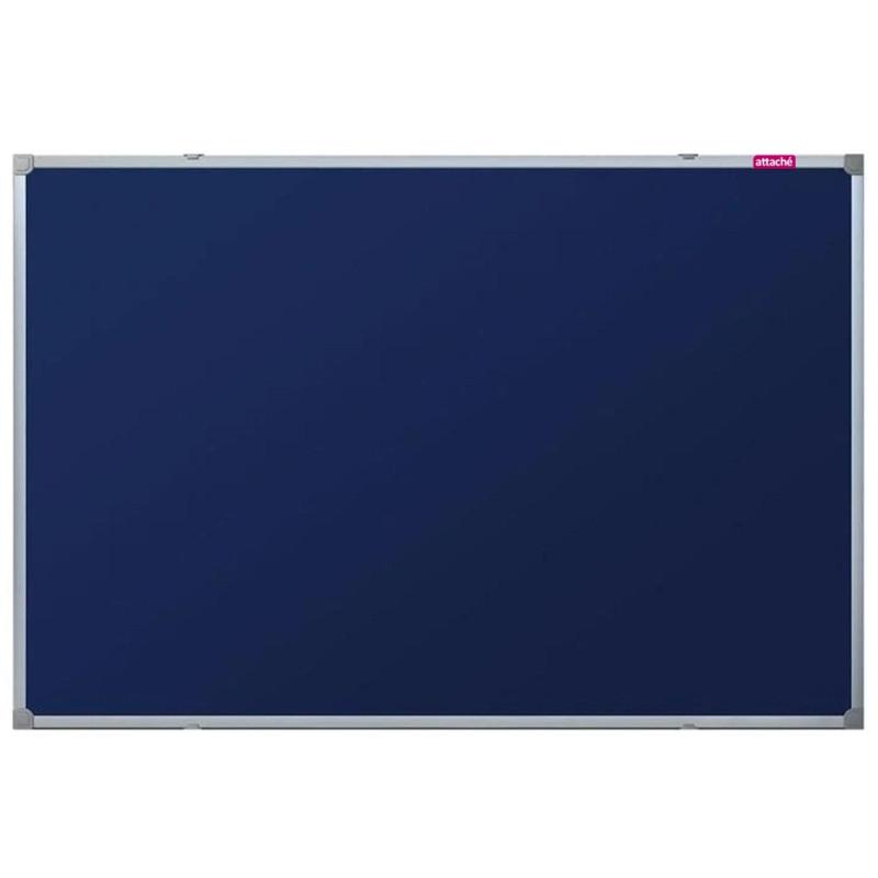 Доска текстильная для информ.90х120 синяя Attache Россия