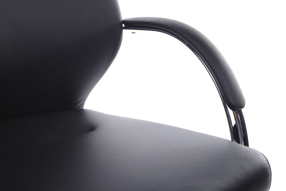 Кресло Alonzo-CF С1711 Чёрный (A8) натуральная кожа 68*68*102-108