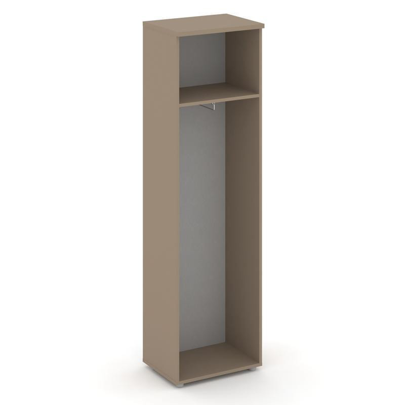 Estetica Гардероб узкий (левое исполнение) ES.GB-1 (L) Латте/Тиквуд Светлый 560*420*1977