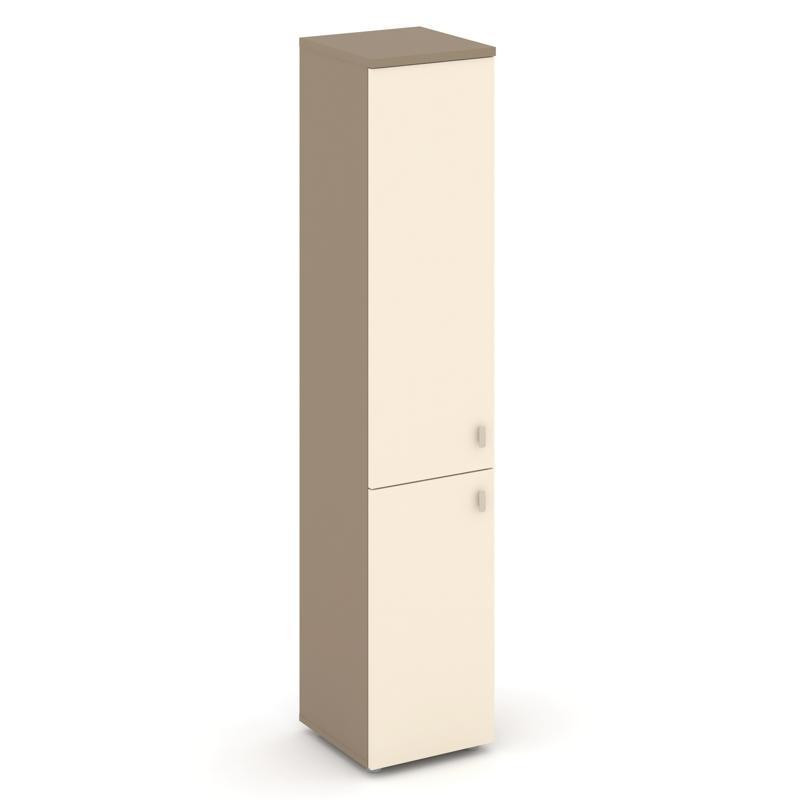 Estetica Шкаф высокий узкий левый ES.SU-1.3 (L) Латте/Сатин 400*420*1977