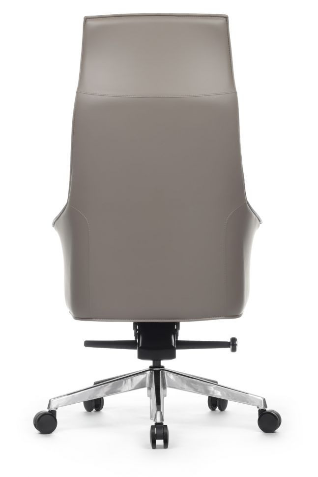 Кресло Rosso А1918 Серый (3A ND9711) натуральная кожа 68*68*122-128