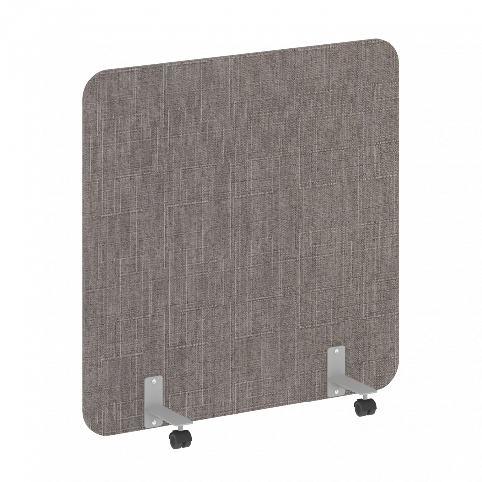 R-line soft Перегородка на металлических опорах, на роликах AP.R-120-120 Romeo 05/Металл Серый 1200*