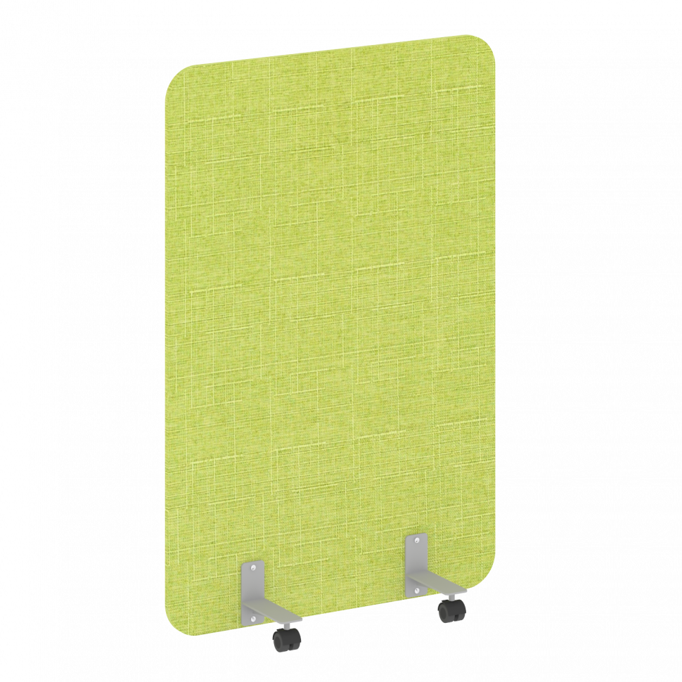 R-line soft Перегородка на металлических опорах, на роликах AP.R-100-150 Romeo 07/Металл Серый 1000*