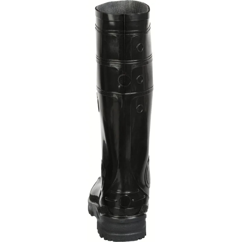 Сапоги мужские цв.черный мод. 155 (р.41) ПВХ с мет. подноском