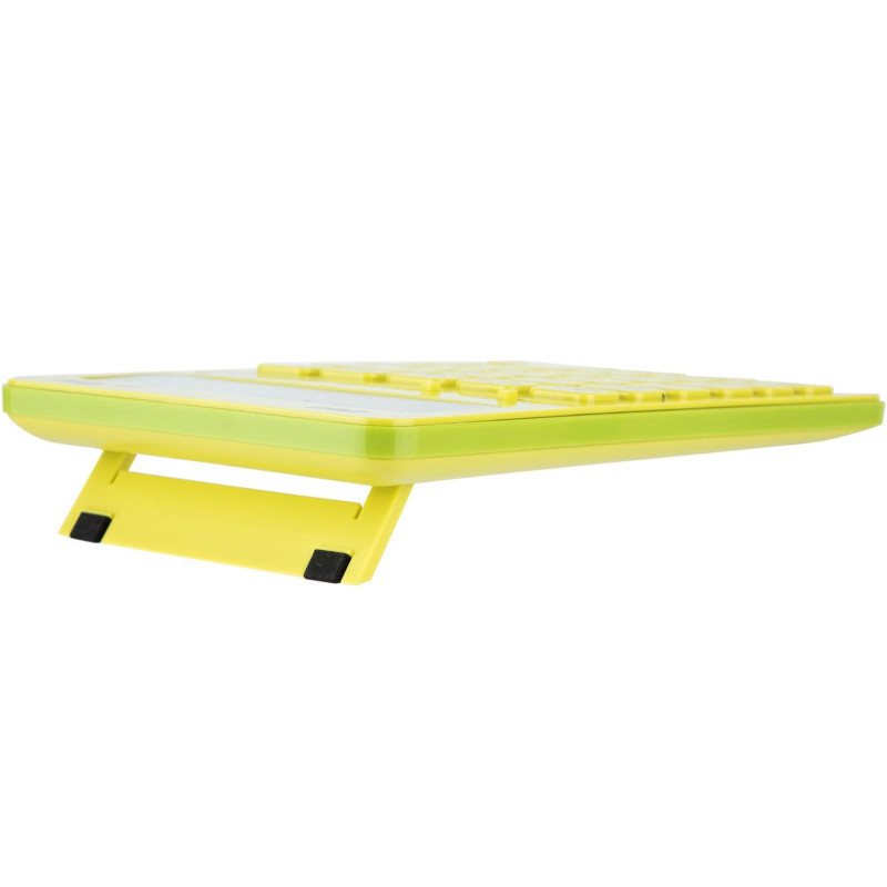 Калькулятор настольный ПОЛНОРАЗМ. Deli EM01551, 12-р,дв.пит,175х108мм, желт