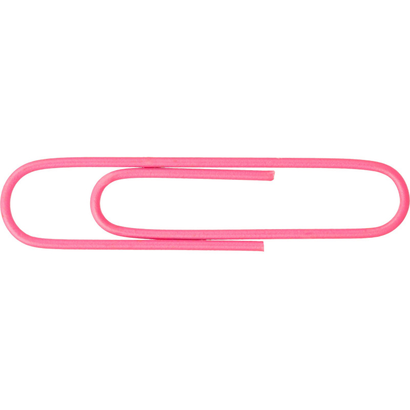 Скрепки Attache Economy c полимерн. покрытием, 50 мм, разноцветные,50 шт/уп