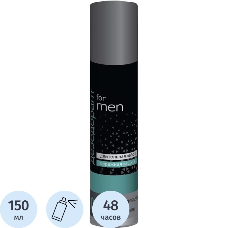 Дезодорант мужской AERO-PRO 150мл Дезодорант мужской AERO-PRO 150мл