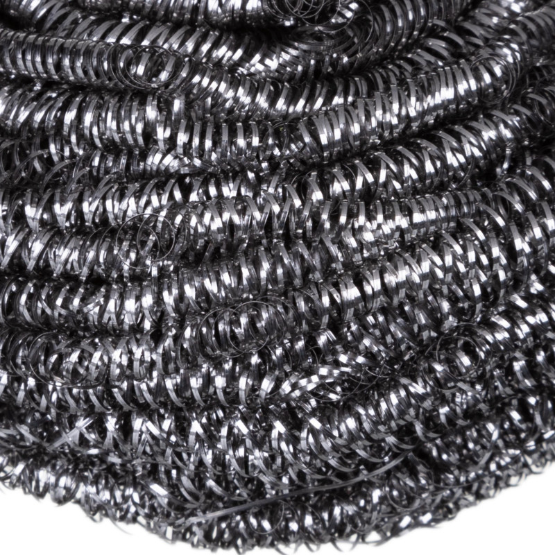 Губка-мочалка для мытья посуды Inox очищающая спираль 40г, 100200