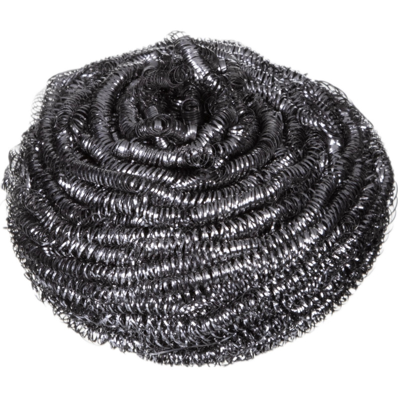 Губка-мочалка для мытья посуды Inox очищающая спираль 40г, 100200