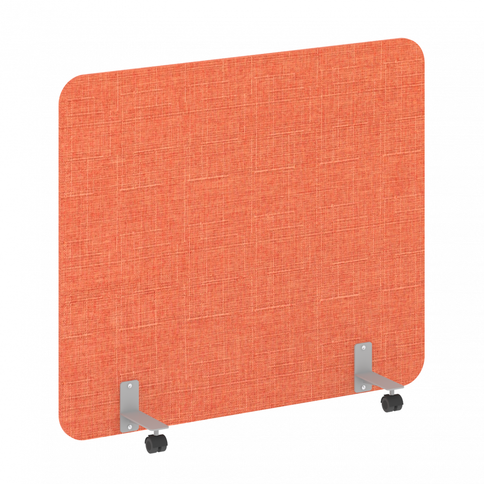 R-line soft Перегородка на металлических опорах, на роликах AP.R-136-120 Romeo 08/Металл Серый 1360*