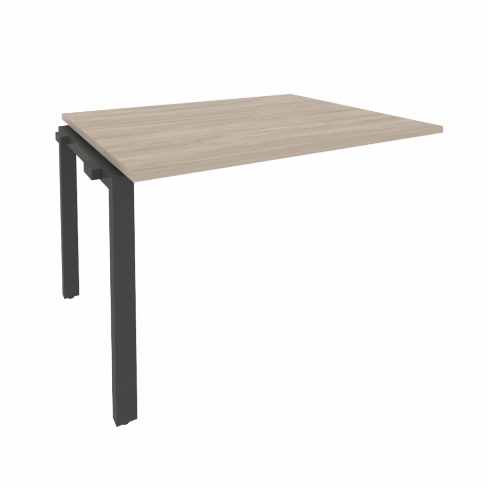 Onix Проходной наборный элемент переговорного стола O.MP-NPRG-2 Дуб Аттик/Металл Антрацит 1180*980*7 Onix Проходной наборный элемент переговорного стола O.MP-NPRG-2 Дуб Аттик/Металл Антрацит 1180*980*7