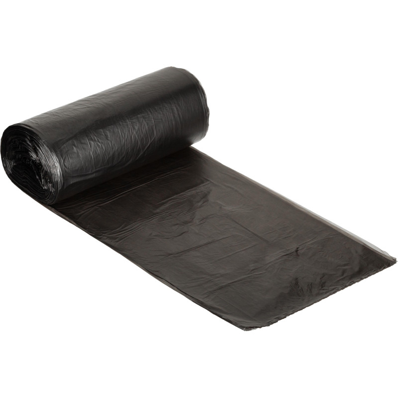 Мешки для мусора 35 л, 50х60см 50 шт/рул 7 мкм (ПНД)(чер.)