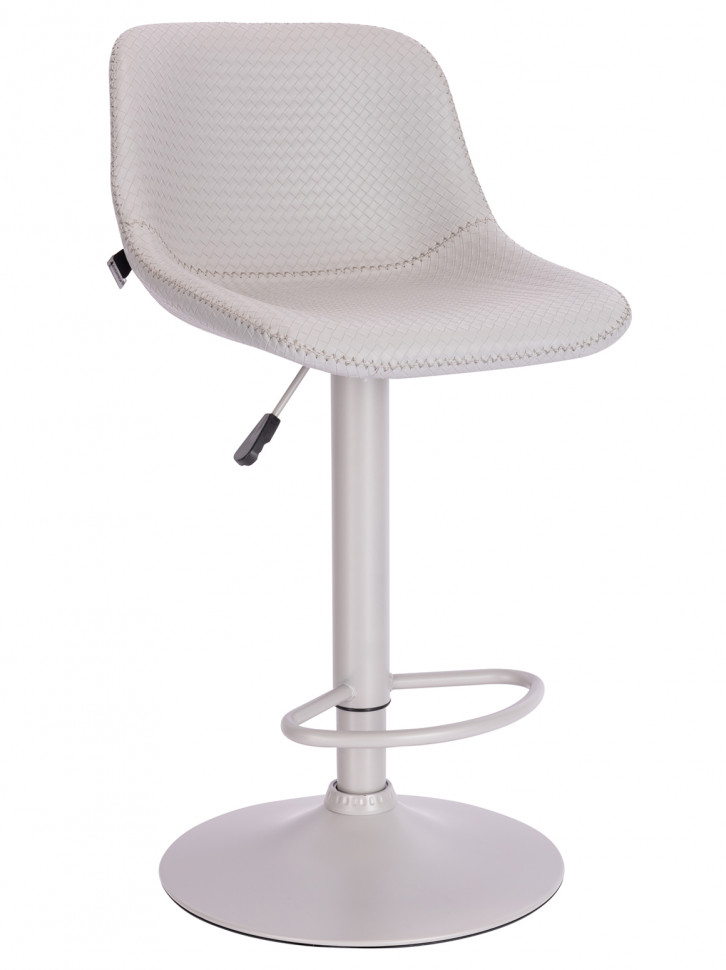 Барный стул Everprof Smile (Смайл) Grey Экокожа Серый