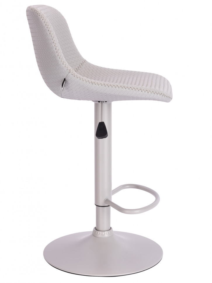 Барный стул Everprof Smile (Смайл) Grey Экокожа Серый